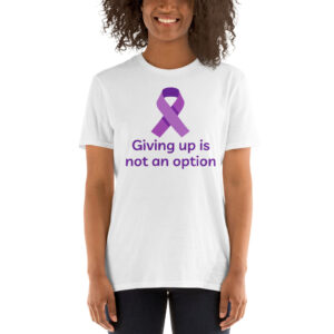 Giving Up IS Not An option Breast Cancer T-Shirt